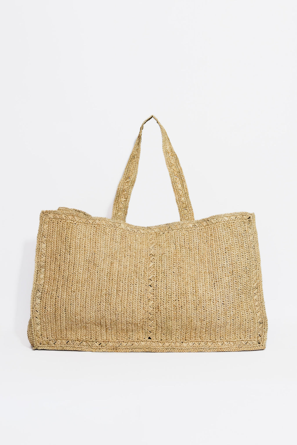 Extra Large Raffia Tote Bag - Natural – ANDREA & JOEN