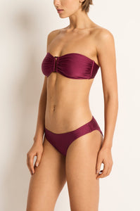 Burgundy Lustre Bandeau