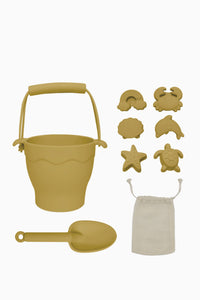 Silicone 8pc Bucket & Spade Set