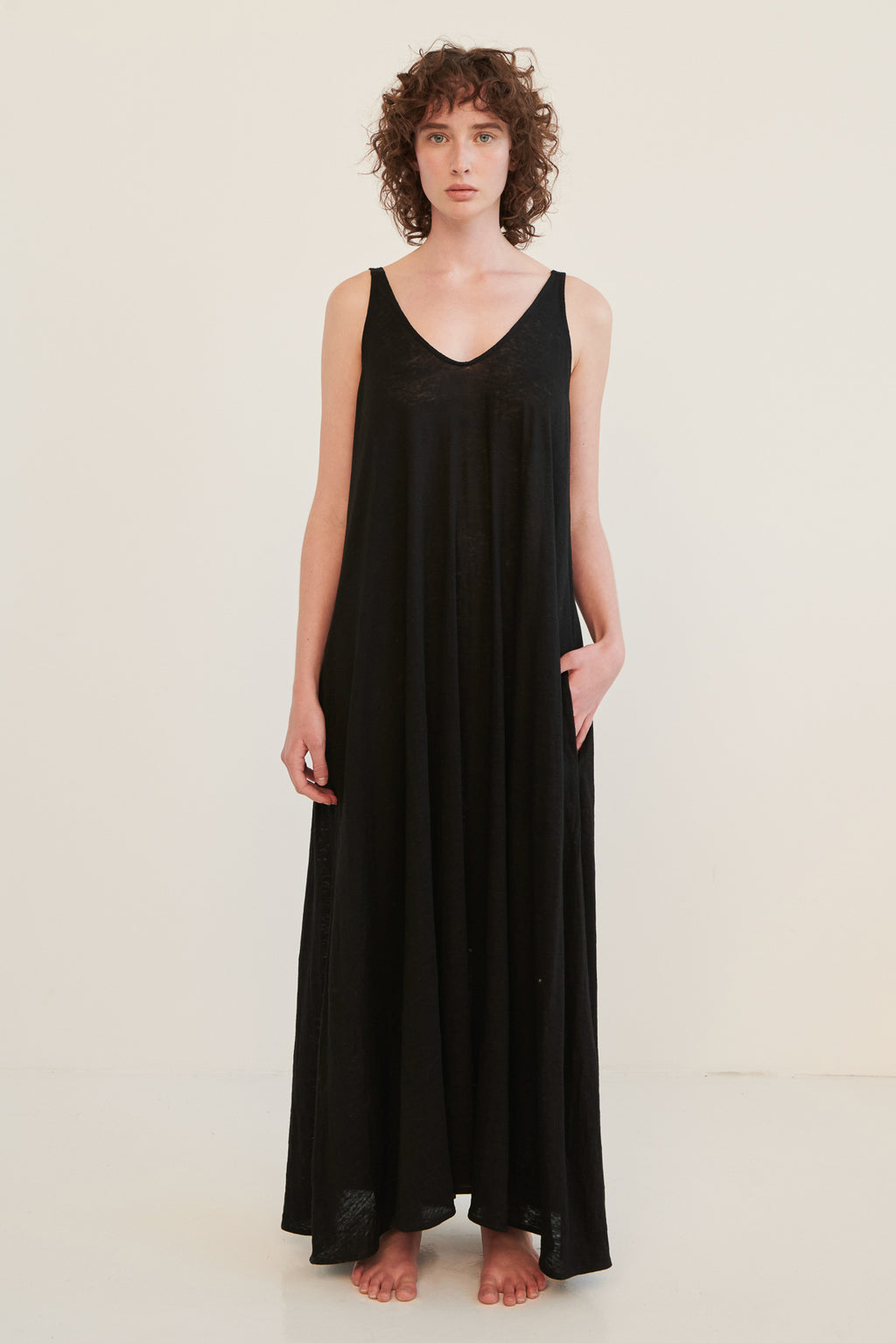 Black Dylan Maxi Dress – ANDREA & JOEN